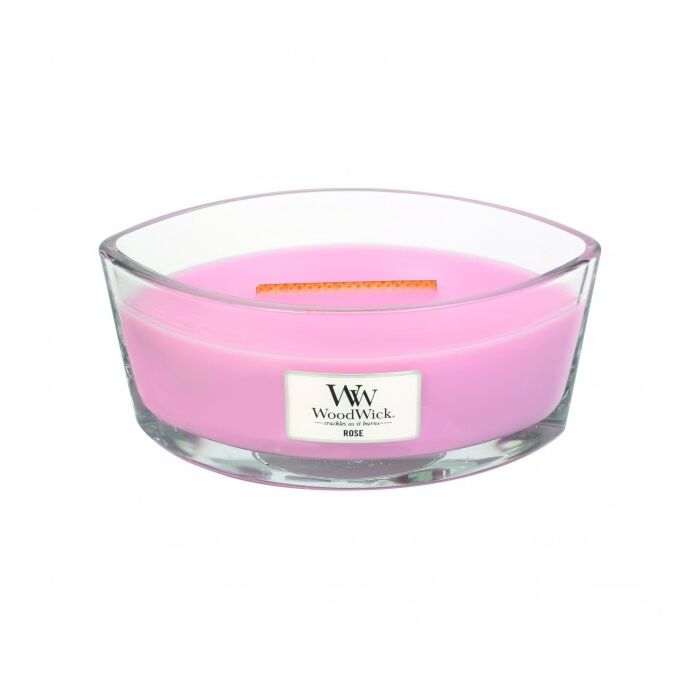 WoodWick® HearthWick Candle - Rose-1